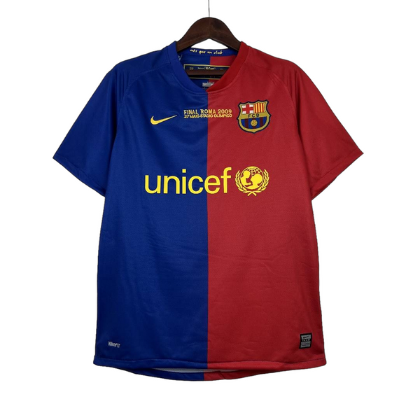2008 09 Barcelona Home Jersey Retro Indiansoccermart
