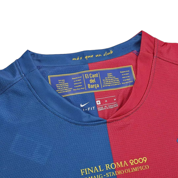 2008 09 Barcelona Home Jersey Retro Indiansoccermart