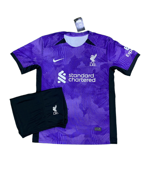 Liverpool away purple 2024 kit