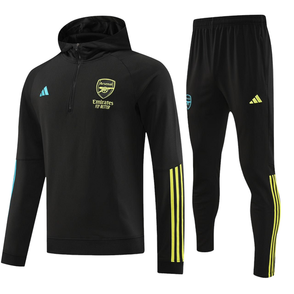 Arsenal black tracksuit deals