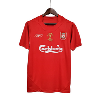 2005 Liverpool Champions League Final Home Jersey - Retro