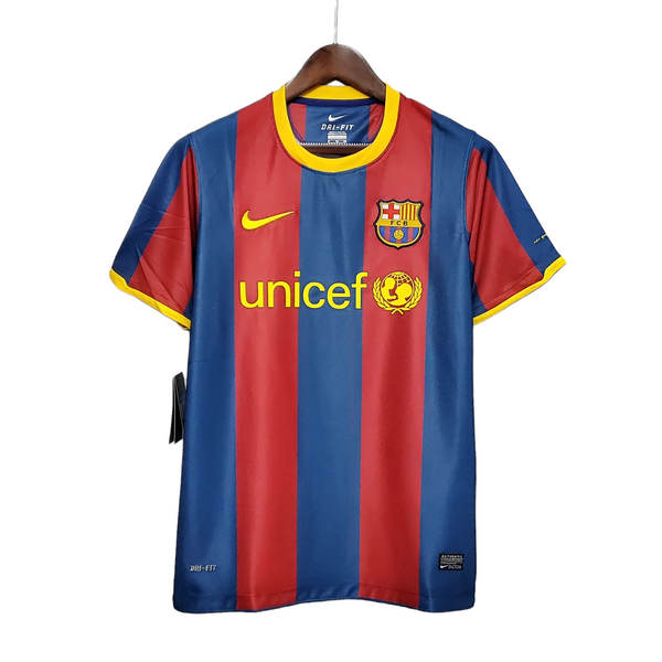 2010 11 Barcelona Home Retro Jersey Indiansoccermart
