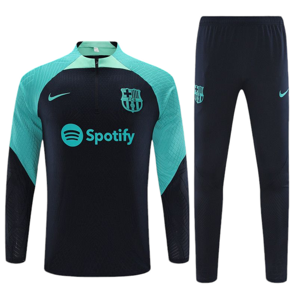 Barcelona Navy Blue Training Tracksuit 2023/24