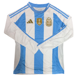 Messi 10 - Argentina Home Copa America 2024 fullsleeves- Master Quality