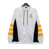 Merengues White Windbreaker Jacket 2024/25