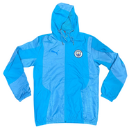 Manchester City Blue Windbreaker Jacket(With Hood) 2024/25