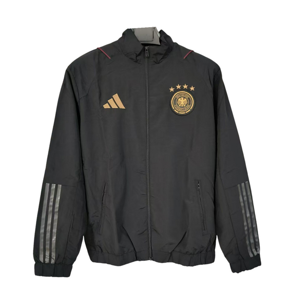 Germany Black Windbreaker Jacket 2024/25 (Superior Quality)