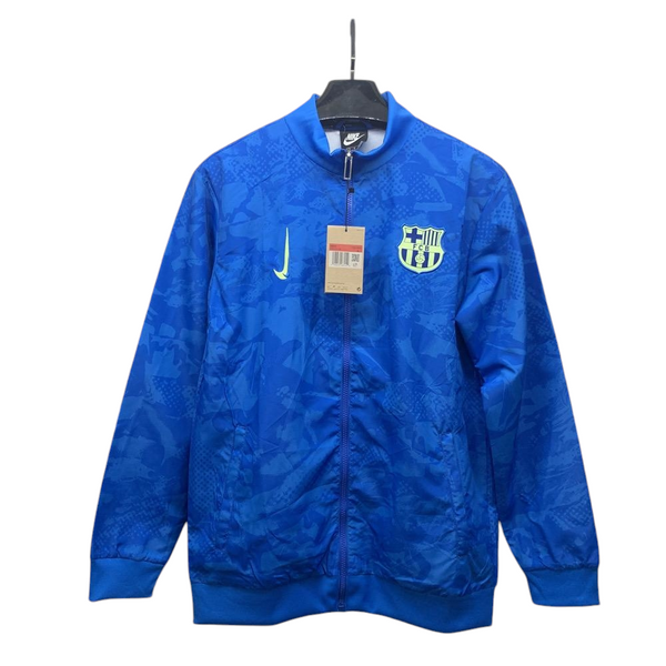 Barcelona Blue Windbreaker Jacket 2024/25 (Superior Quality)