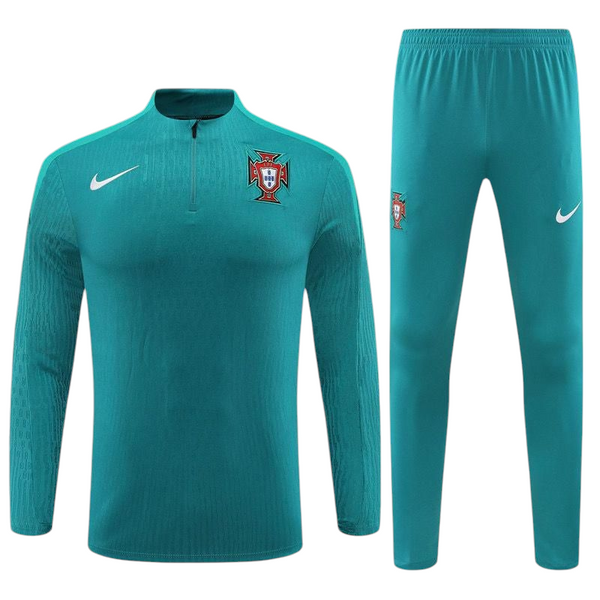 Portugal Cyan Green Training Tracksuit 2024/25