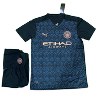 Manchester City Away Set 2020/21 - (Jersey+Shorts)
