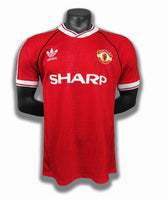 1990/92 Manchester United Home Jersey - Retro