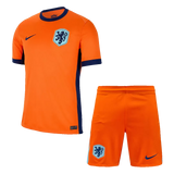 Netherlands home Kit Euro 2024 - ( Jersey + Shorts )