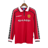 1998-99 Manchester United Home Fullsleeves Jersey - Retro