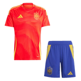 Spain Home Kit Euro 2024 - (Jersey+Shorts)