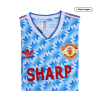 1990-92 Manchester United Away Retro Jersey