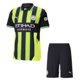 Manchester City Away Set 2024/25 - (Jersey+Shorts)