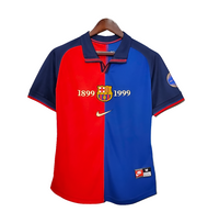 1999 Barcelona Home Jersey - Retro