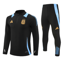 Argentina Black Training Tracksuit 2024/25
