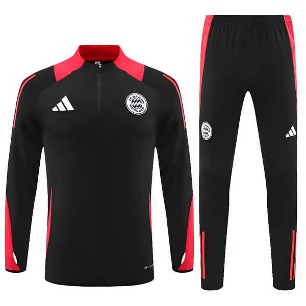 Bayern Munich Black Training Tracksuit 2024/25