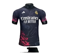 Merengues Black (Red Dragon) Jersey- Player Version