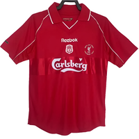 2000/01 Liverpool Home Red Jersey - Retro