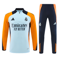 Merengues Blue/Orange sleeves Training Tracksuit 2024/25