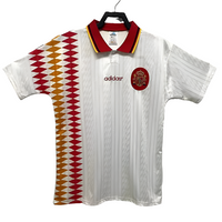 1994 Spain Away White Jersey - Retro ( Original Quality )