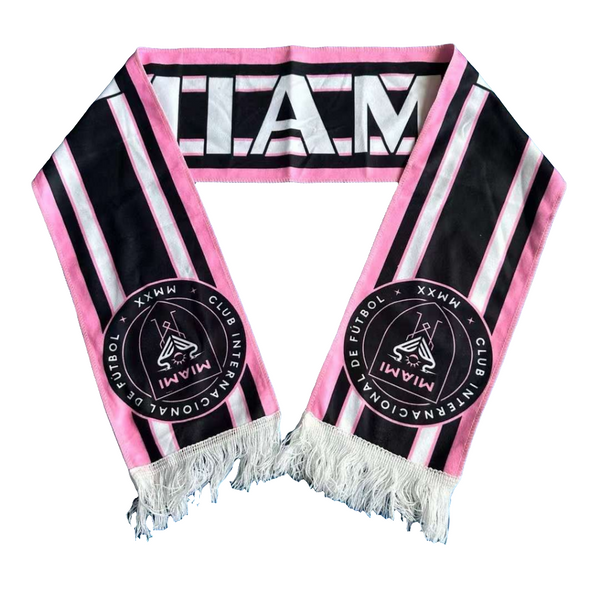 Miami Black/Pink Scarf