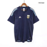 2002 Argentina Away Jersey - Retro (Authentic)