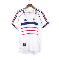 1998 France Away Jersey - Retro