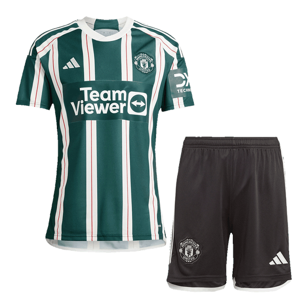 Manchester United Away Kit 2023/24(Jersey+Shorts)