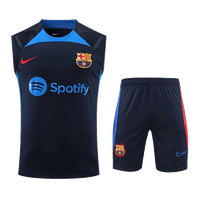 Barcelona Blue Sleeveless Training Set 2022/23