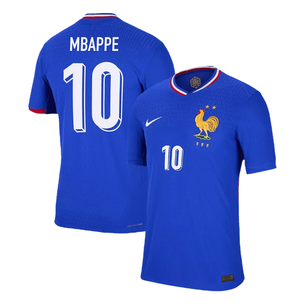 MBappe 10 France Home Euro 2024 Player Version Indiansoccermart