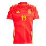 Lamine Yamal 19 - Spain Home Euro 2024 - Player Version