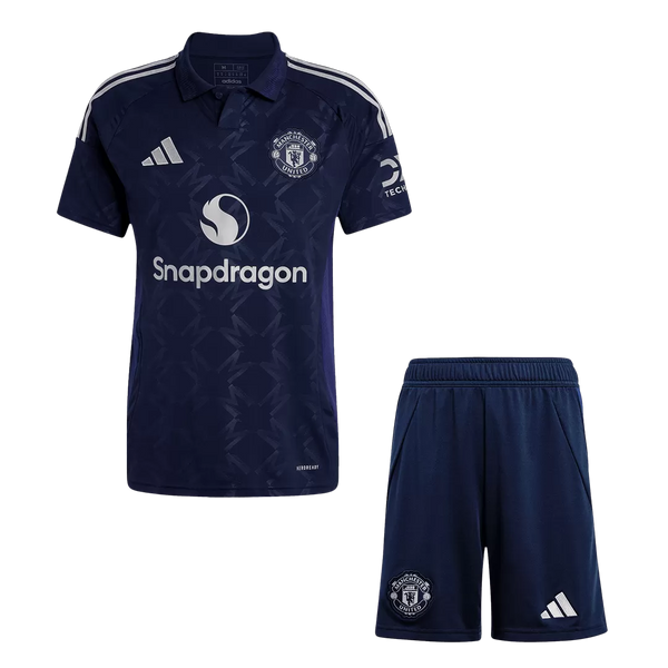 Manchester United Away Set 2024/25 - (Jersey+Shorts)