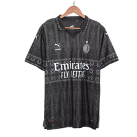 AC Milan x Pleasures Fourth Black 2023/24 - Player Version