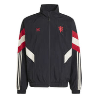 Manchester United Black Windbreaker Jacket 2024/25