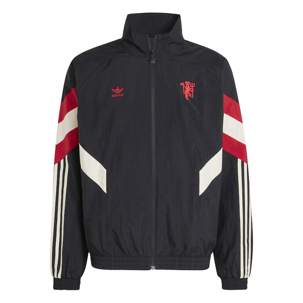 Manchester United Black Windbreaker Jacket 2024/25