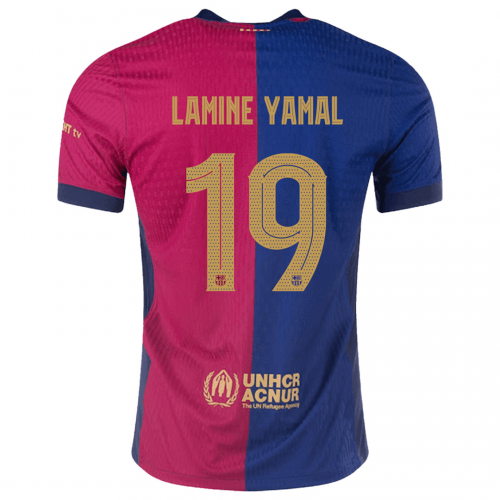 Lamine Yamal 19 - FCB Home 2024/25 - Player Version Quality