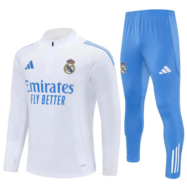 Merengues White Training Tracksuit 2025/26