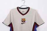 1998/99 FCB Away Cream - Retro Jersey