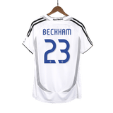 Beckham 23 - 2006/07 Merengues Home Jersey - Retro