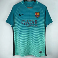 2016/17 FCB Third Cyan blue - Retro Jersey