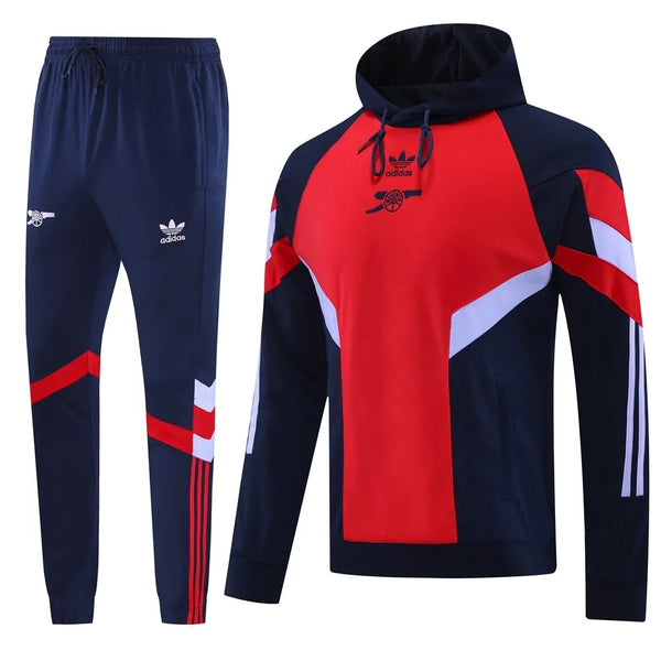 Gunners Red Hoodie Tracksuit 2025/26