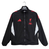 Liverpool Black Windbreaker Jacket 2025/26