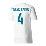 Sergio Ramos 4 - 2017/18 Merengues Home Jersey - Retro