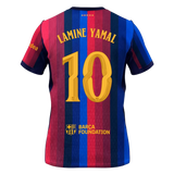 Lamine Yamal 10 - FCB Home 2026/27 - Master Quality ( UCL Font )
