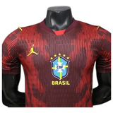 Brazil Red Goalkeeper Green World Cup 2026 - Player Version (Authentic)