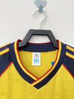 1988/1990 Gunners Away Yellow JVC Jersey - Retro