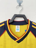 1988/1990 Gunners Away Yellow JVC Jersey - Retro